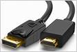 Conversores De Cabos Do Displayport Para HDMI DP HDTV PC 4